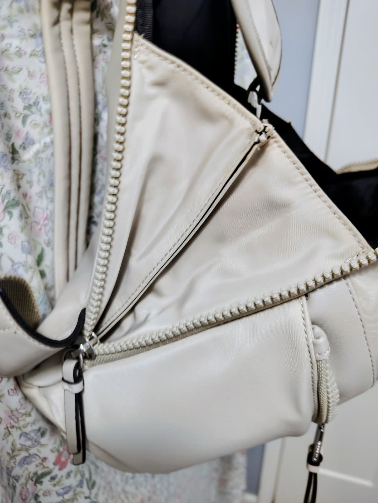 Calvin Klein Shay Nylon Front Buckle Zip Around Backpack NWT $178 - Thumbnail 11