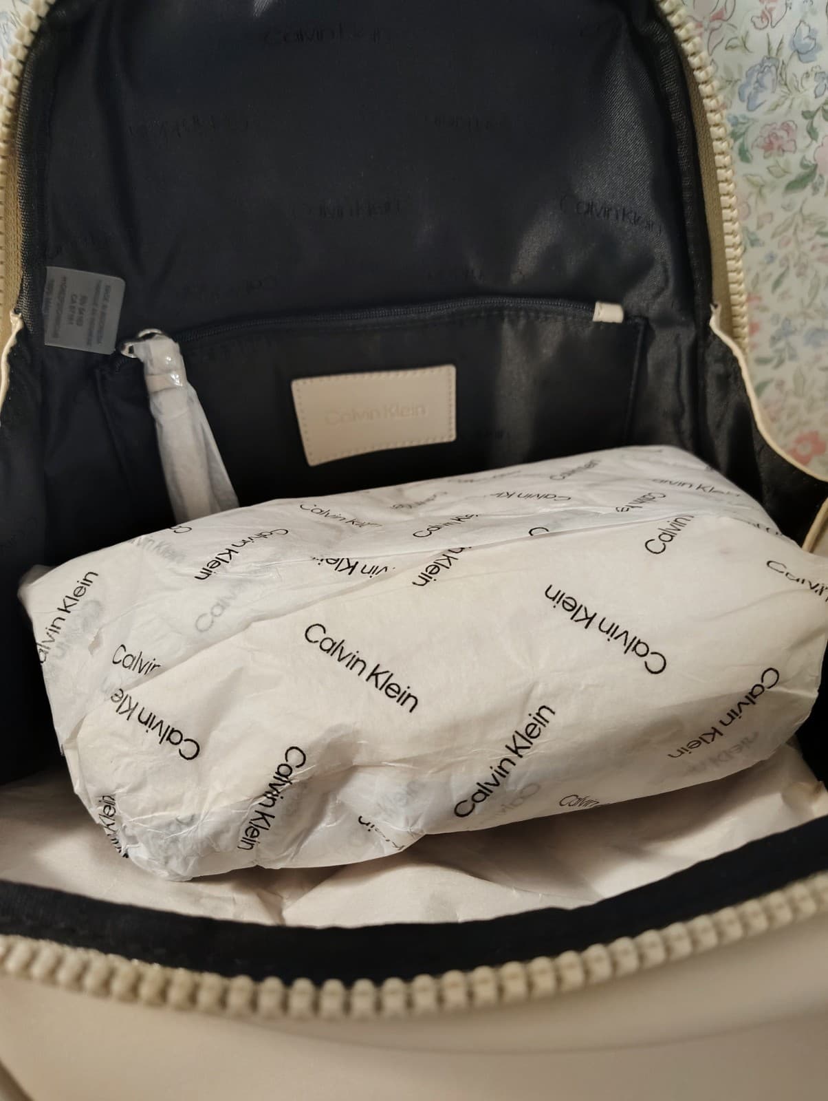 Calvin Klein Shay Nylon Front Buckle Zip Around Backpack NWT $178 - Thumbnail 4