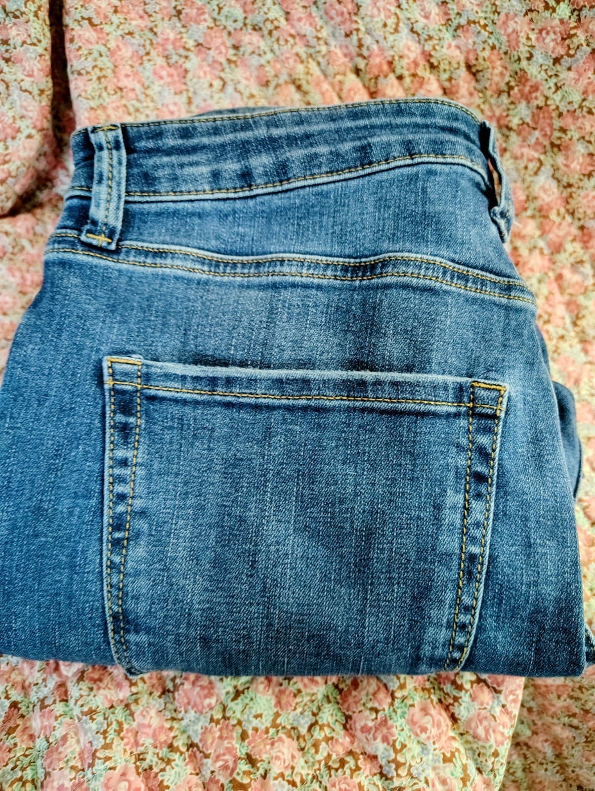 Lauren Conrad Women's High Rise Skinny Ankle Jeans, Size 10, Blue Wash Stretchy - Thumbnail 5