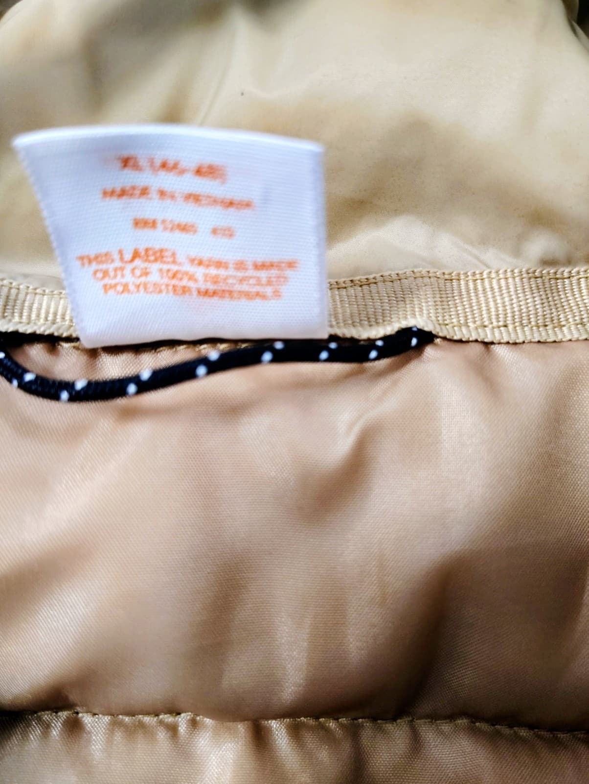 Ozark Trail Beige Puff Jacket, Women's XL - Thumbnail 6