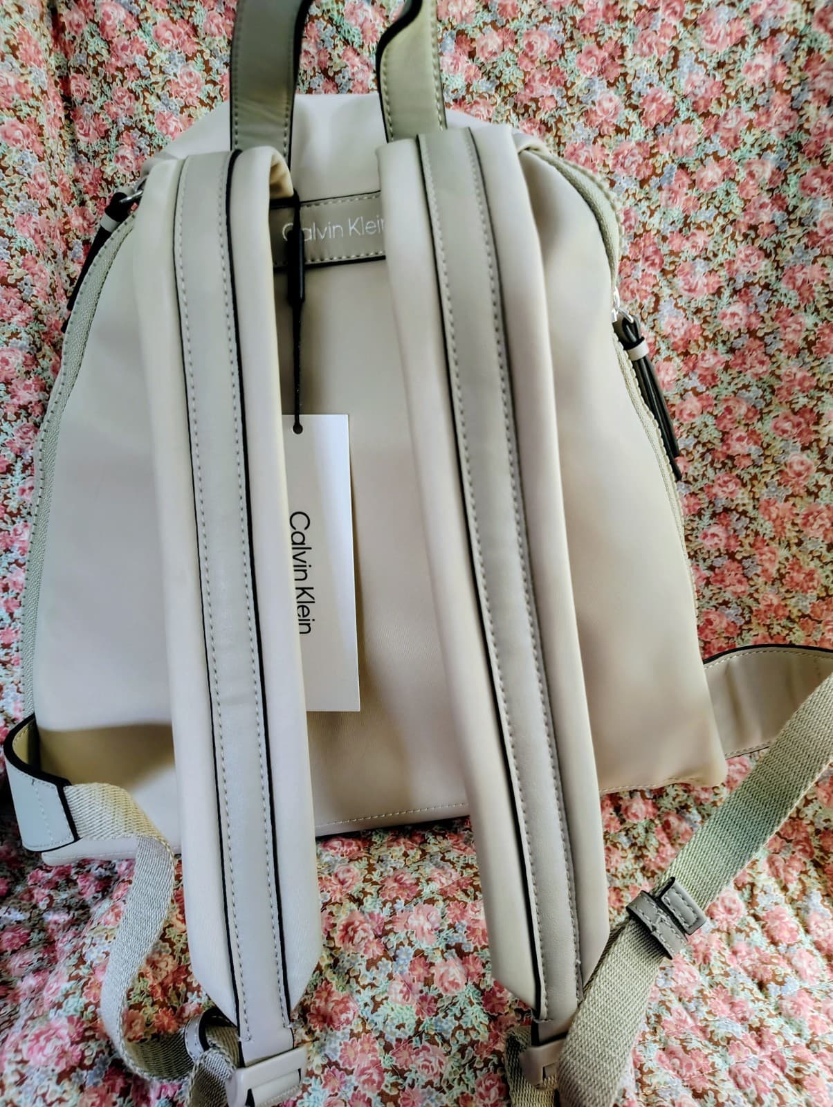 Calvin Klein Shay Nylon Front Buckle Zip Around Backpack NWT $178 - Thumbnail 12