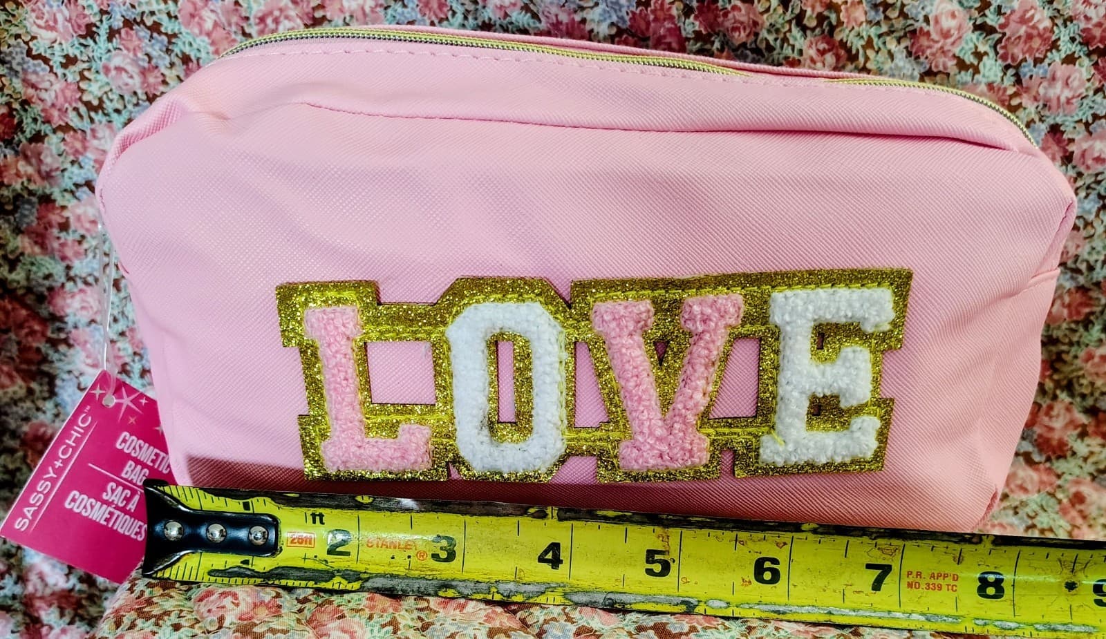 NWT Pink Makeup LOVE Applique - Thumbnail 9