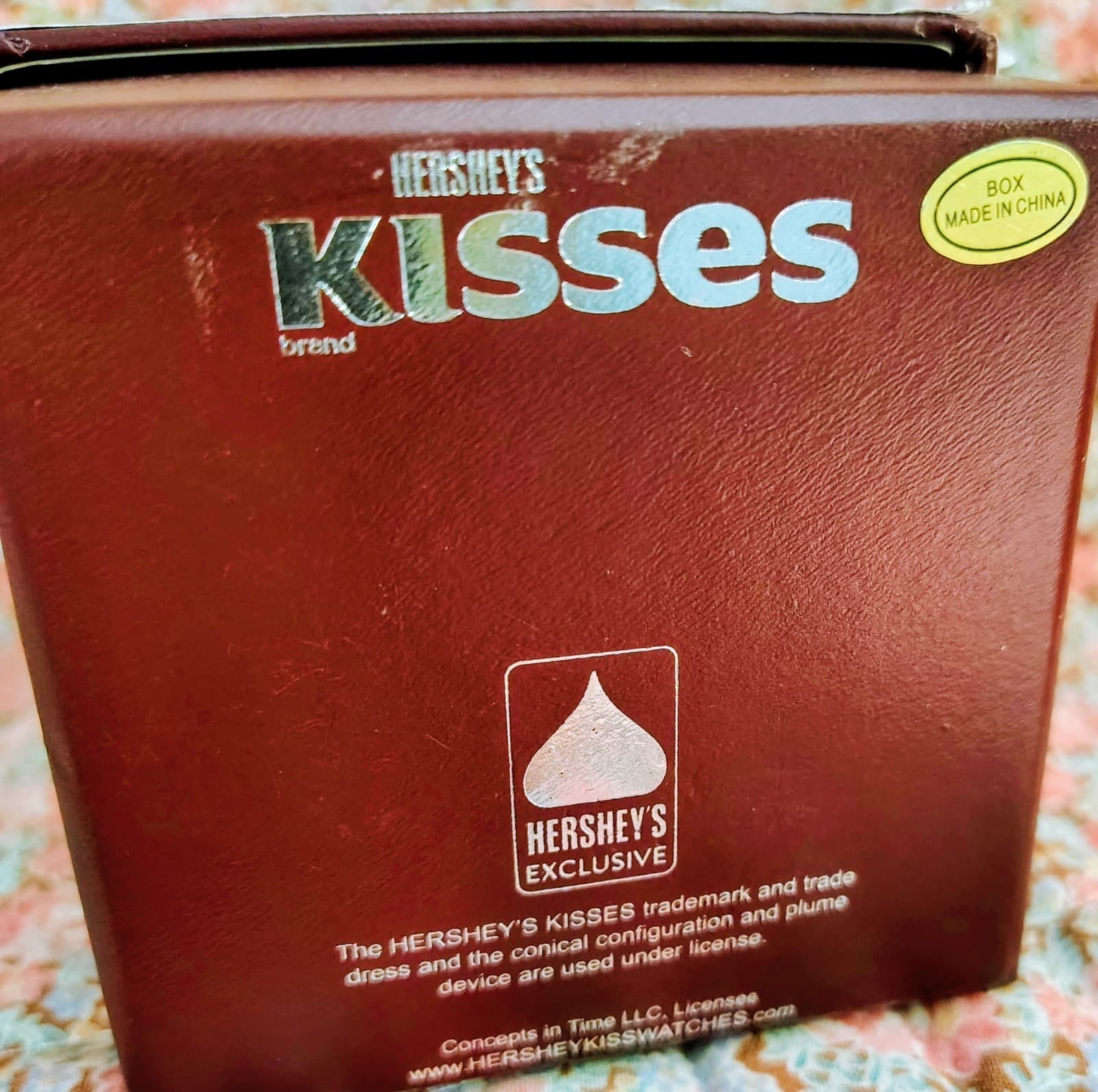 NWT NIB Hershey Kisses Silver Stainless Steel Watch MSRP 140 - Thumbnail 6