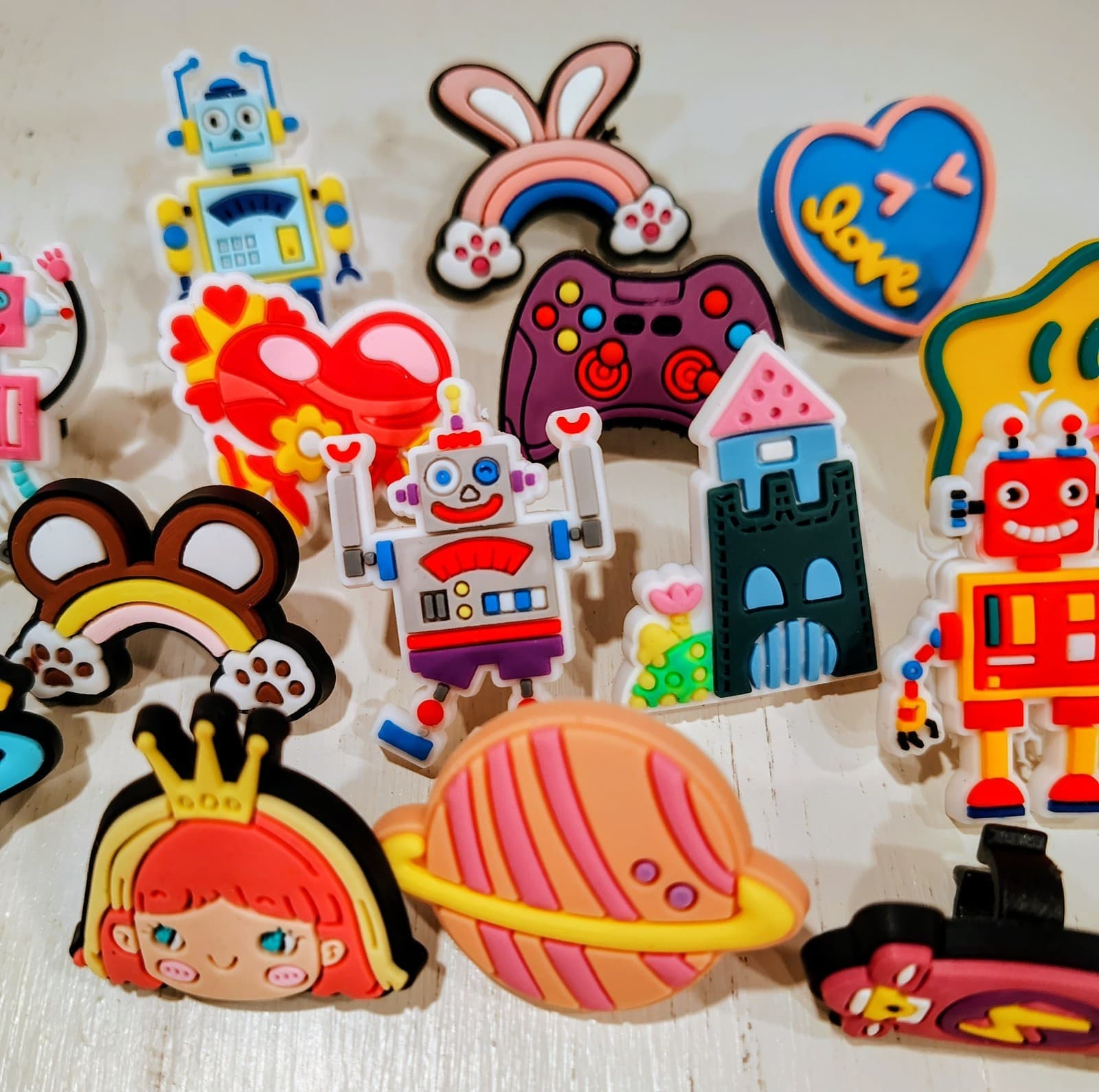 Large Bundle 80+ Tags Charms For Croc's Shoes NWOT - Thumbnail 10