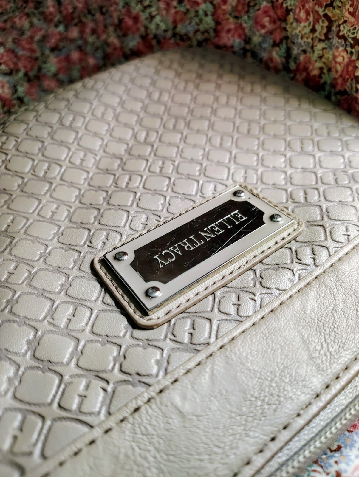Ellen Tracy Crossbody Shoulder Bag Silver Hardware - Thumbnail 13