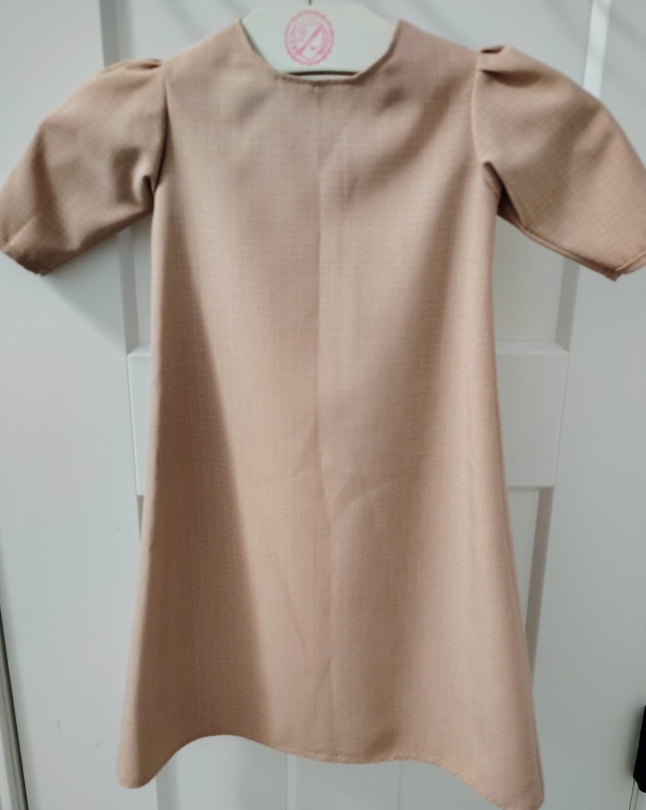 Amish Handmade Dusty Rose Pink Toddler Girls Dress