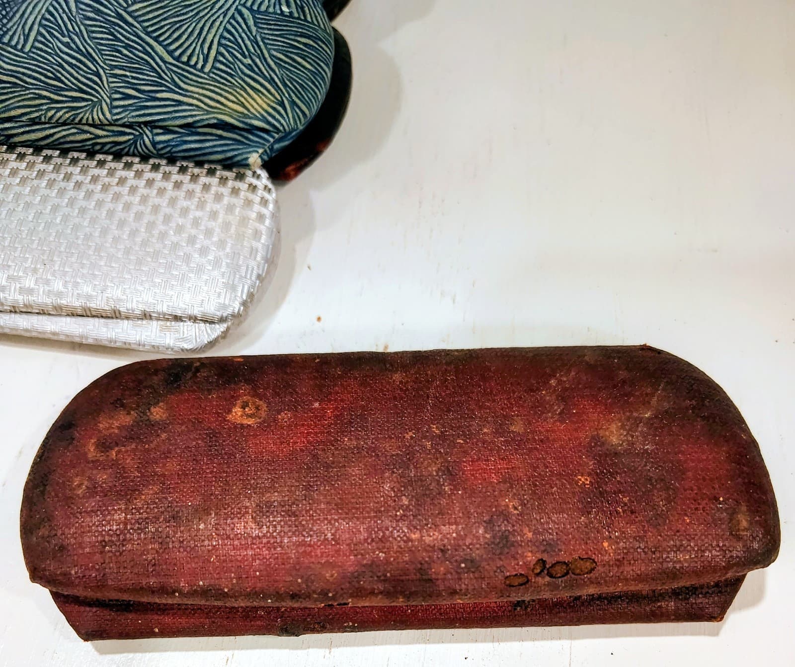 Bundle Of 8 Vintage Antique Eye Glass Cases 1920-1935 - Thumbnail 7