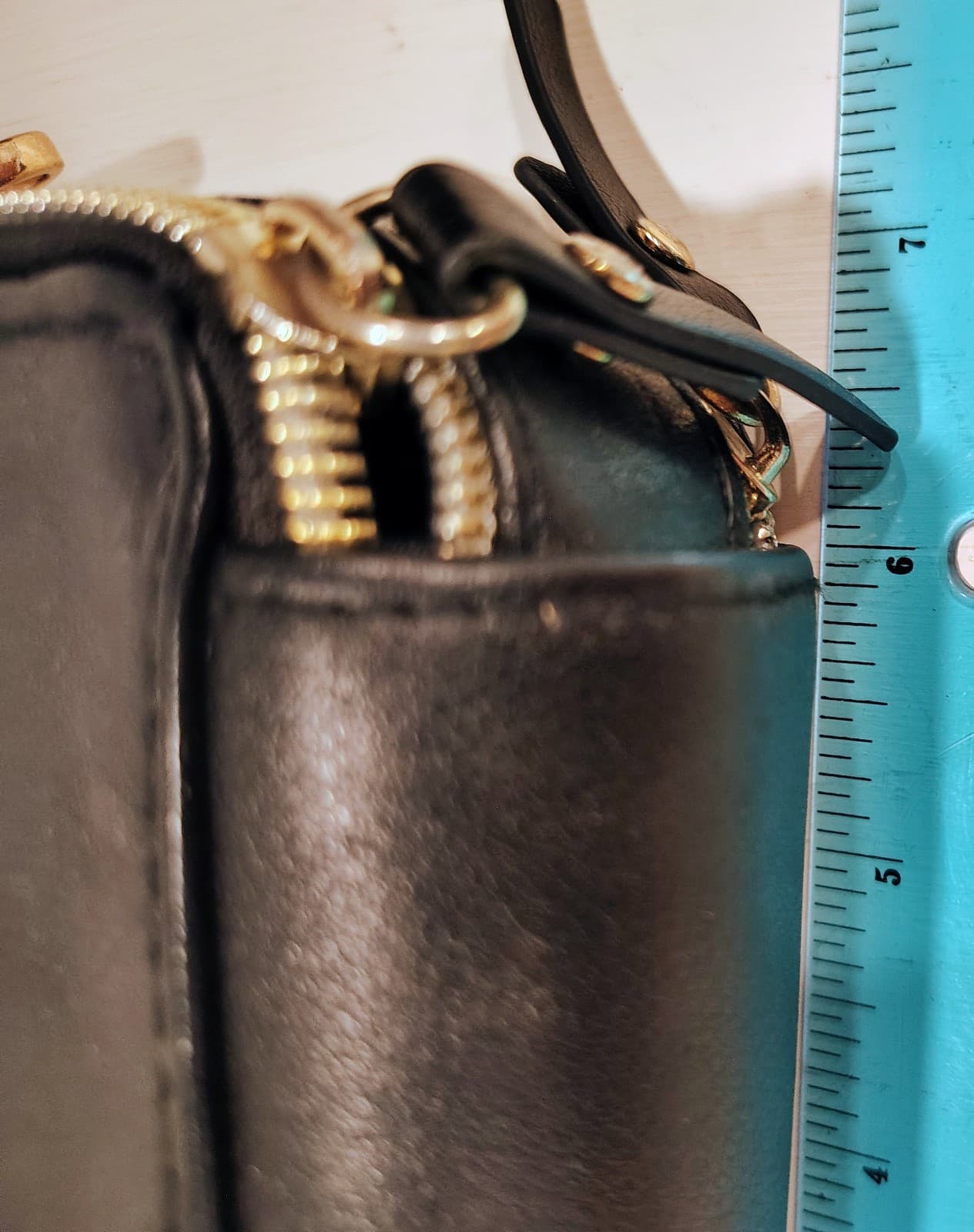 Adrienne Vittadini Studio Black Crossbody Bag Purse GUC - Thumbnail 14