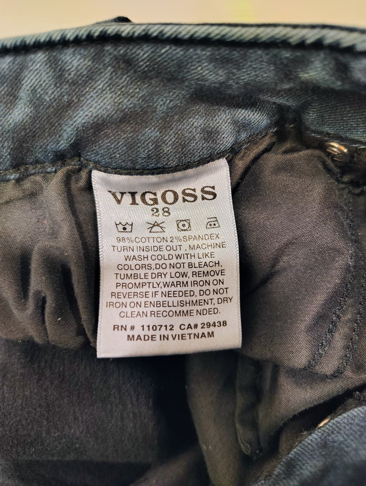 Vigoss Marley Stone Washed Jeans - Thumbnail 6