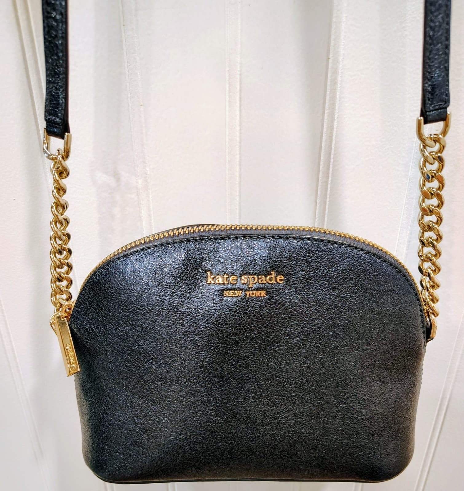 EUC Kate Spade Parisian Glittered Navy Shoulder Crossbody Bag - Thumbnail 12