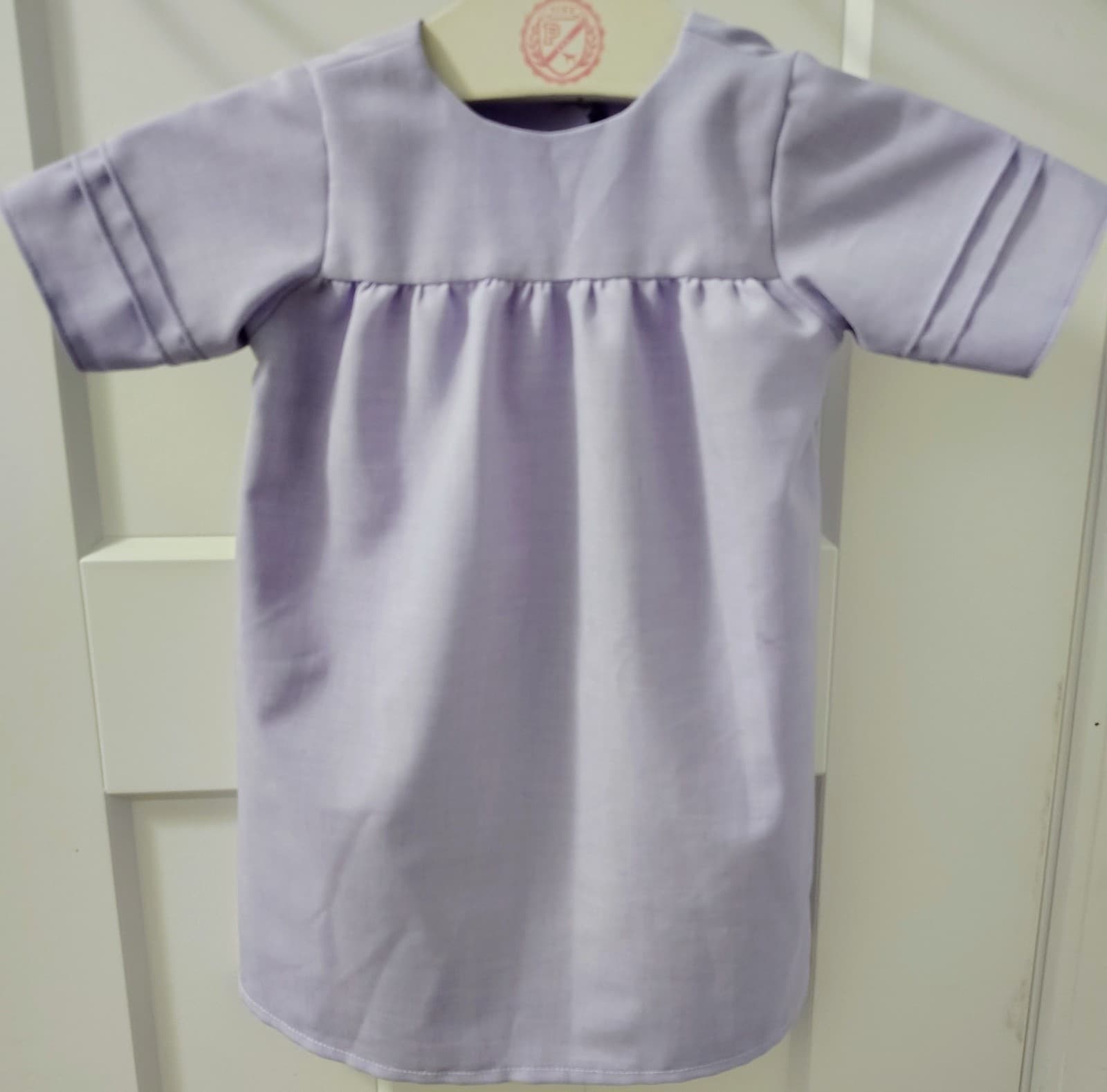 Amish Handmade Baby Toddler Girl Lavender Dress