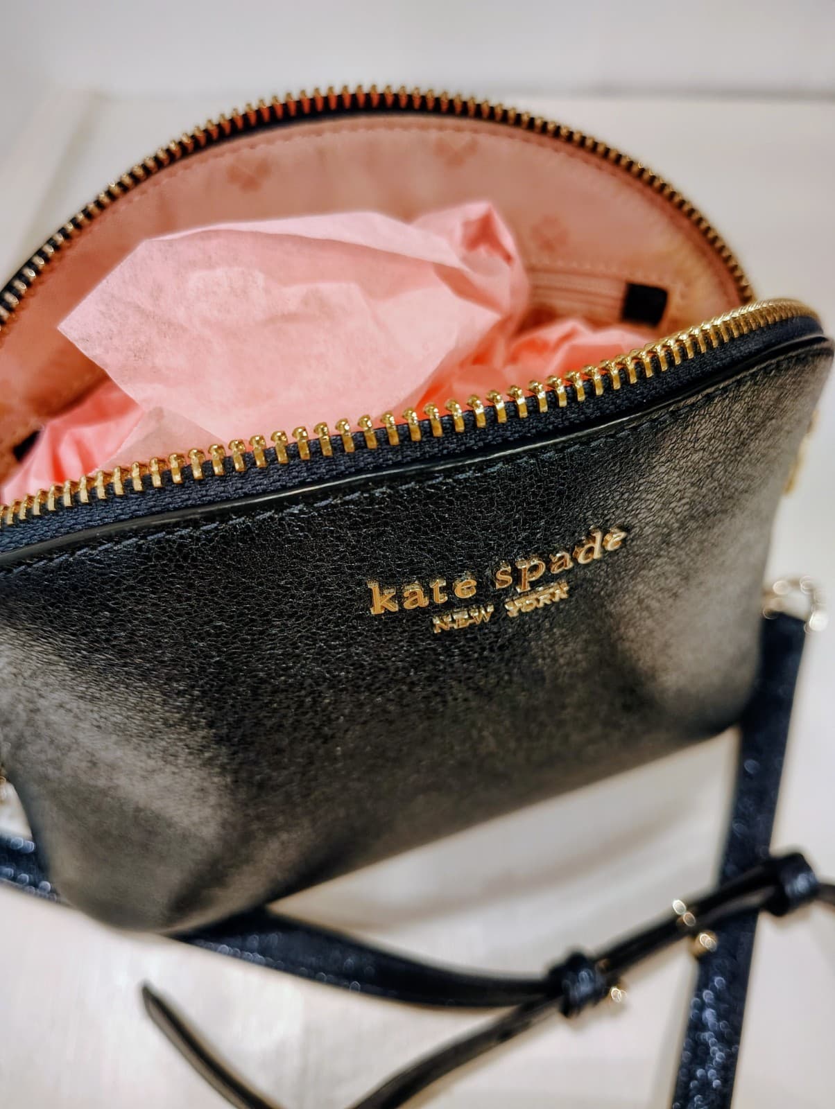 EUC Kate Spade Parisian Glittered Navy Shoulder Crossbody Bag - Thumbnail 2