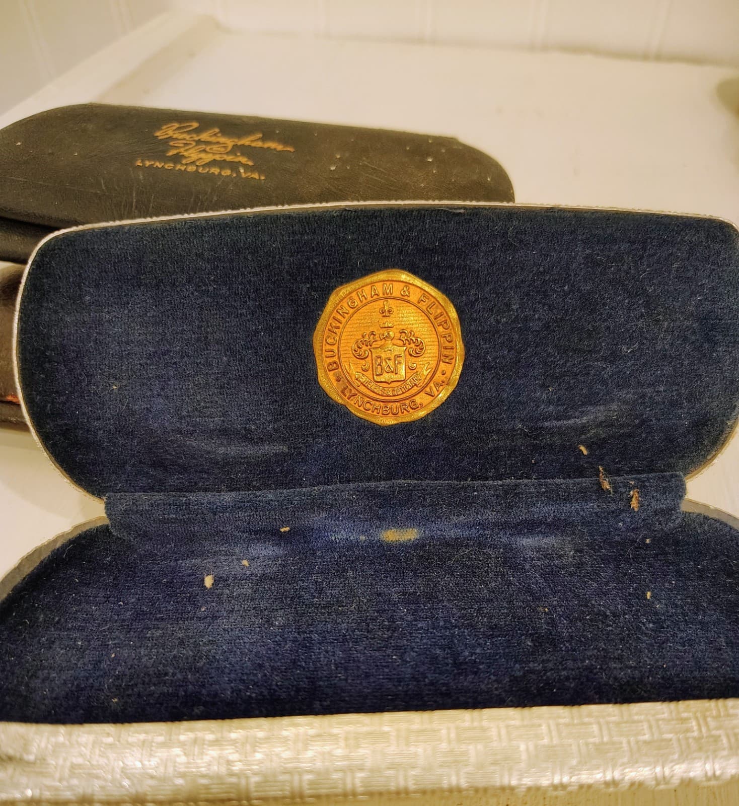 Bundle Of 8 Vintage Antique Eye Glass Cases 1920-1935 - Thumbnail 13