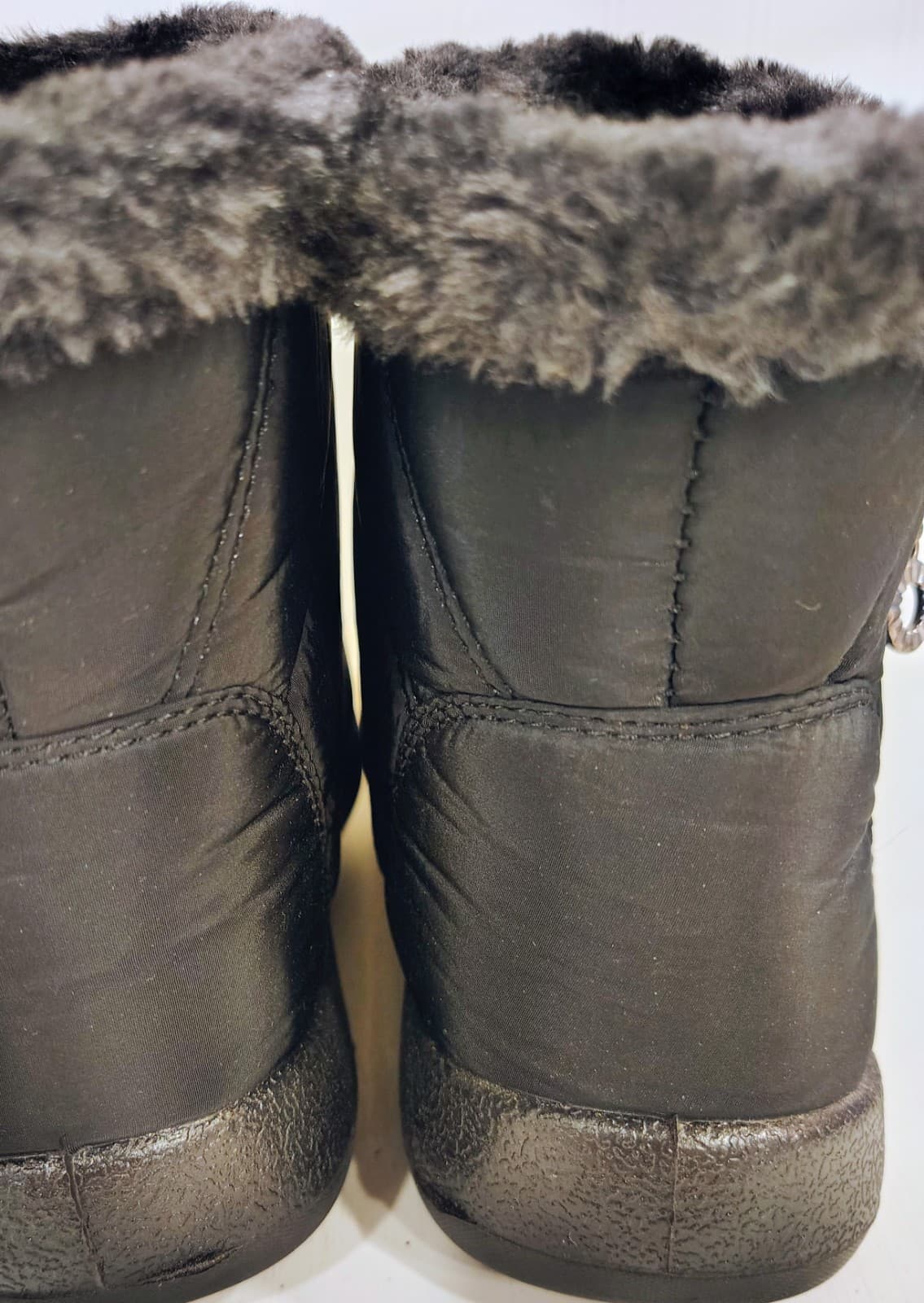 Women Boots Snow Waterproof Boots Zipper EUC - Thumbnail 7