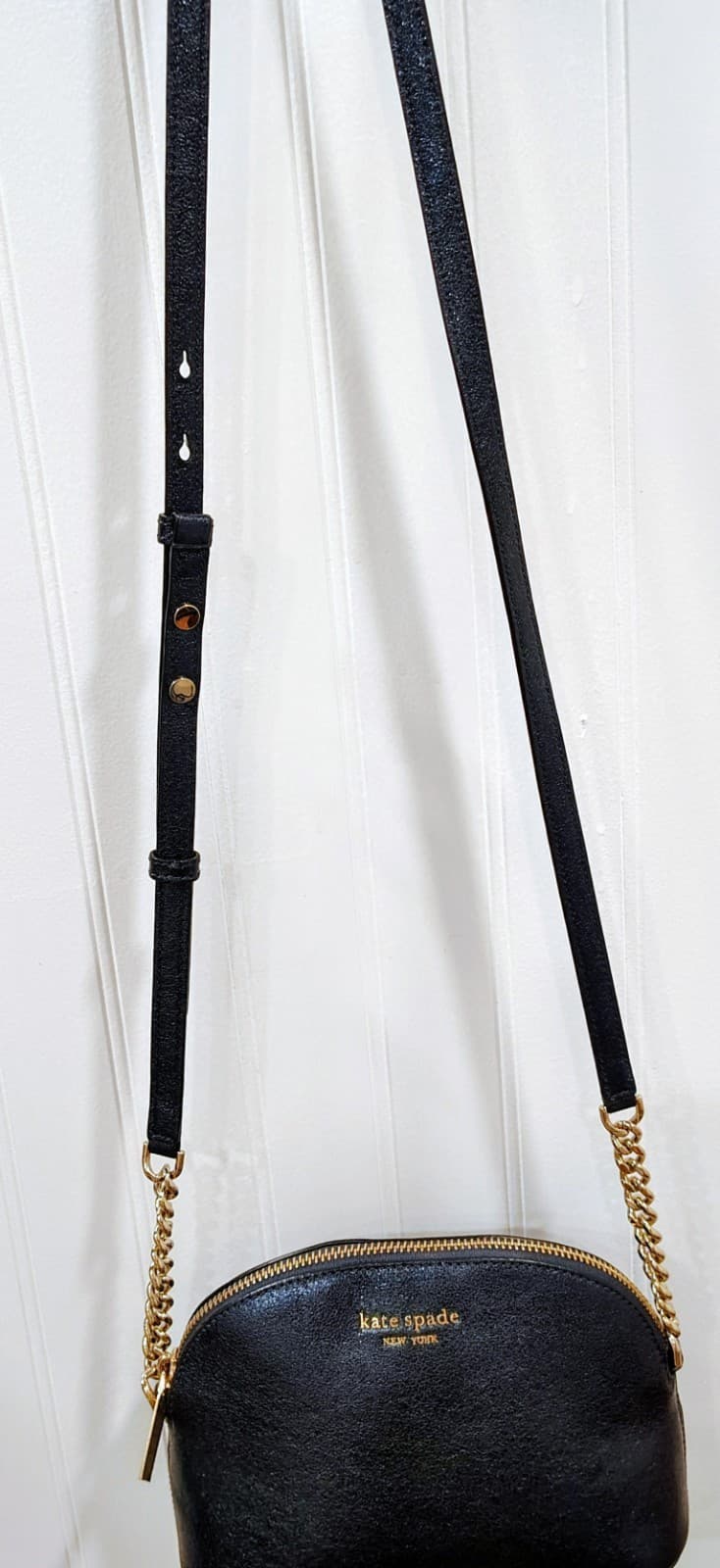 EUC Kate Spade Parisian Glittered Navy Shoulder Crossbody Bag - Thumbnail 18