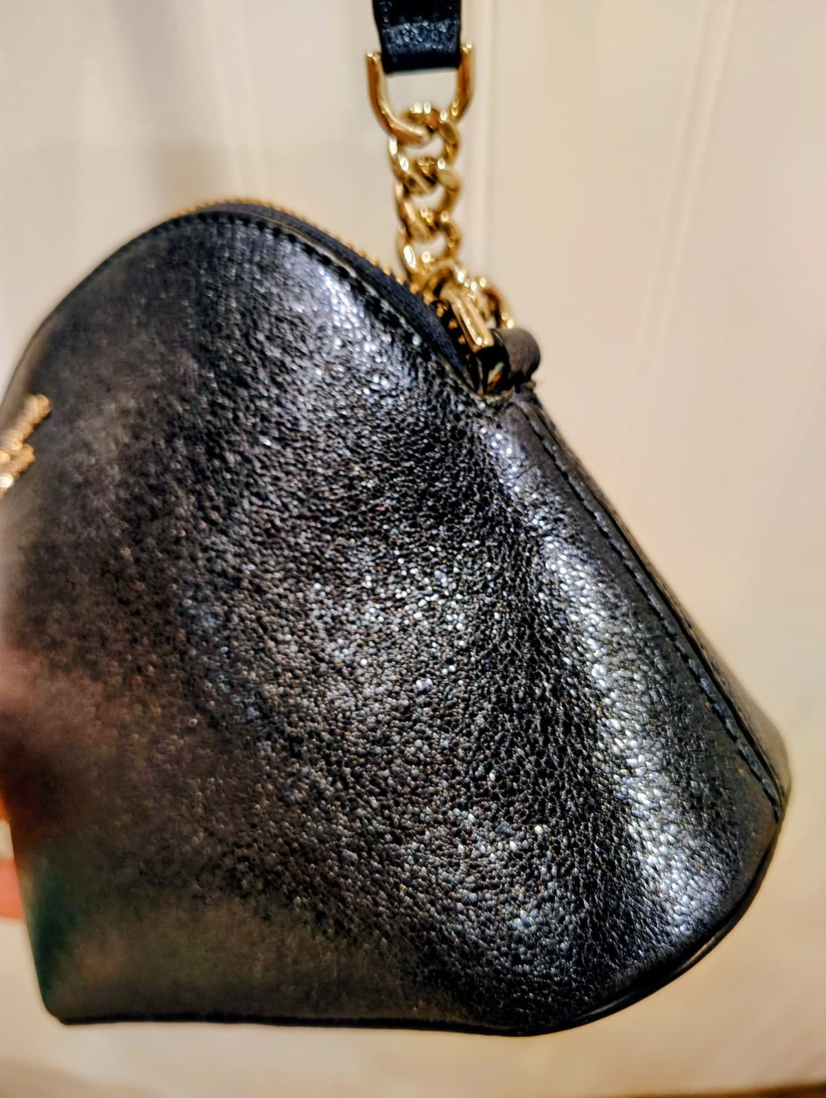 EUC Kate Spade Parisian Glittered Navy Shoulder Crossbody Bag - Thumbnail 5