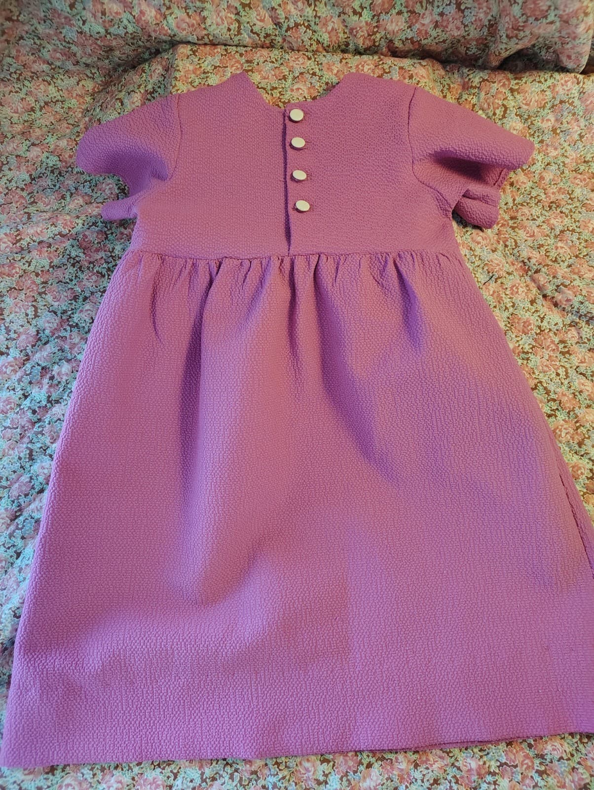 4 Amish Handmade Baby Toddler Girls Dresses, Bundle Of 4 - Thumbnail 4