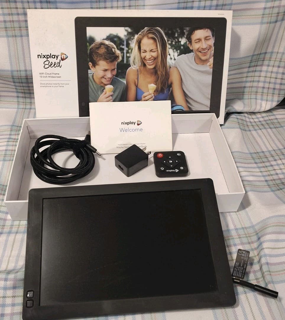 Nixplay Seed 10 WiFi - W10A - Black