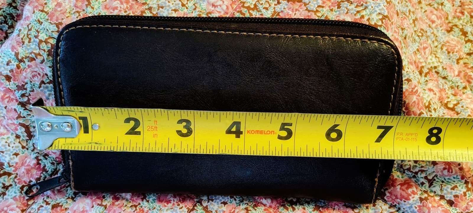 Brown Faux Leather Organizer Wallet - Thumbnail 9