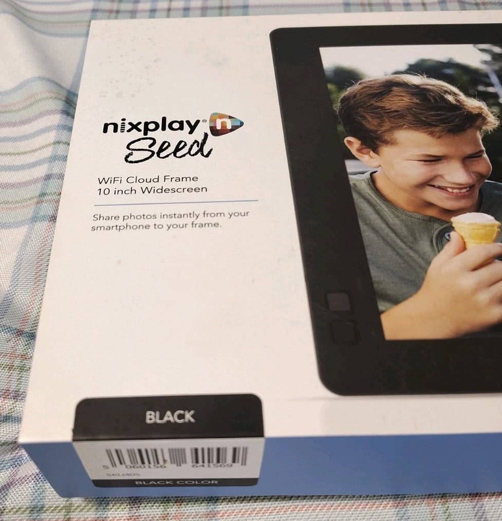 Nixplay Seed 10 WiFi - W10A - Black - Thumbnail 4