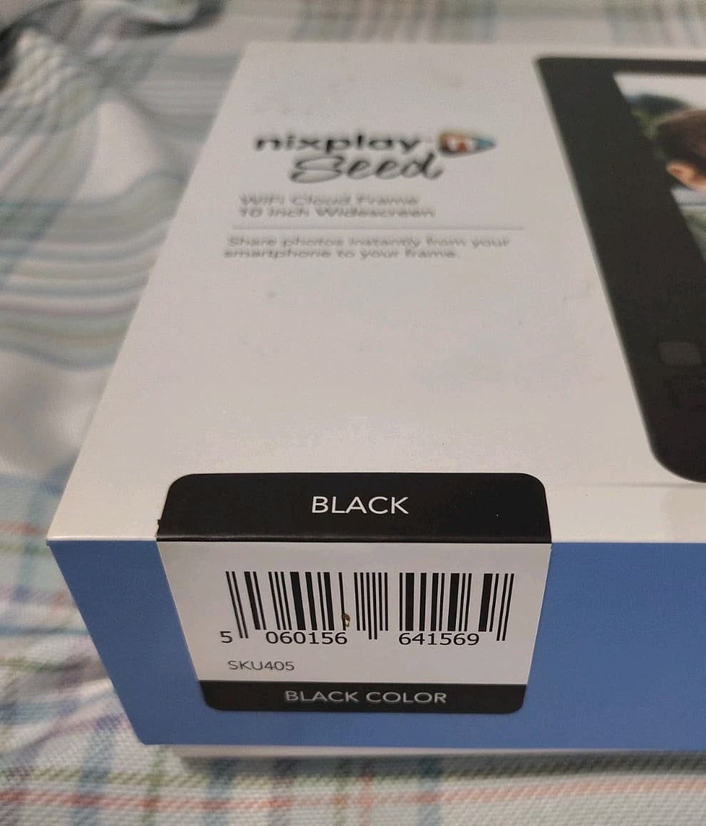 Nixplay Seed 10 WiFi - W10A - Black - Thumbnail 3