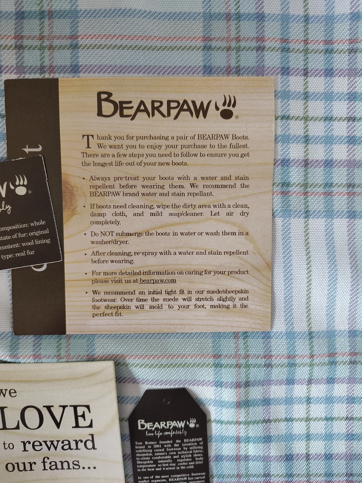 NIB Bearpaw Boo White Boots, Sheep Fur/Wool MSRP 250.00 - Thumbnail 16