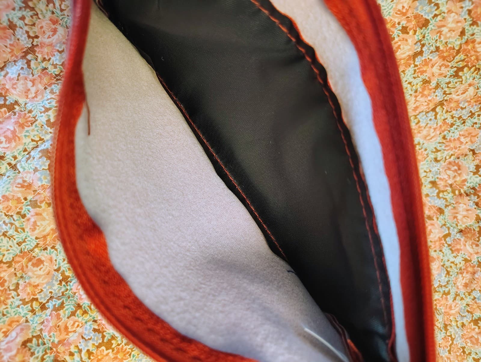 Juncture Burgundy Red Vinyl Pouch Wristlet NWT - Thumbnail 4