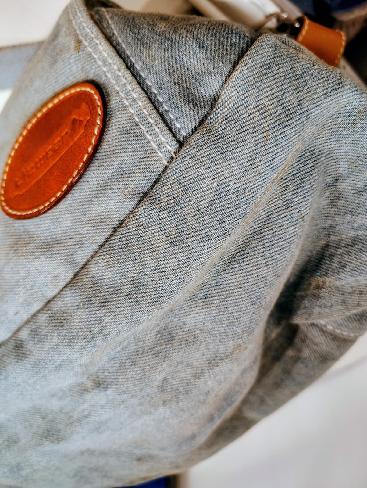 Vintage Retro 1990's LizWear Denim Hobo Bag - Thumbnail 18