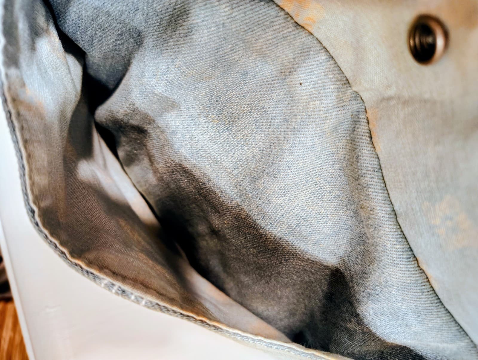Vintage Retro 1990's LizWear Denim Hobo Bag - Thumbnail 21