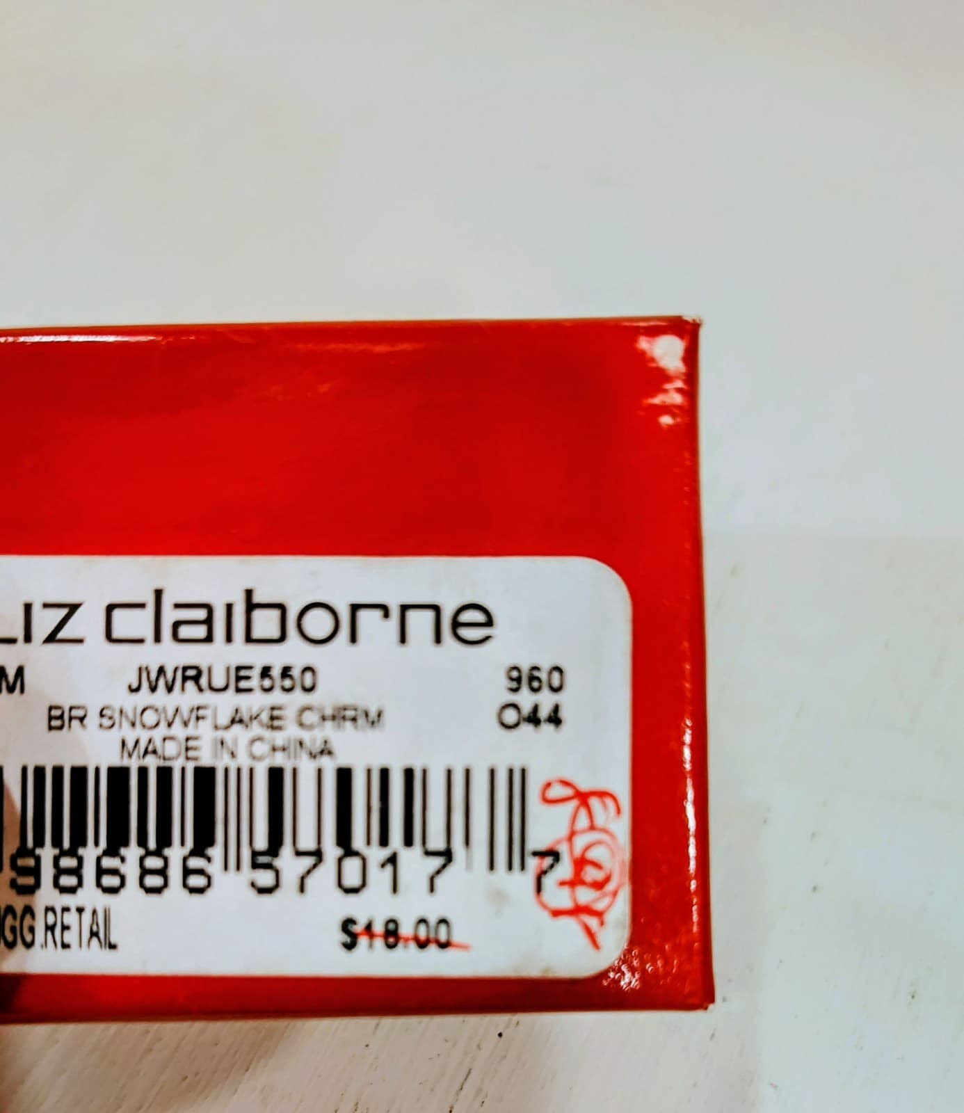 Y2K Liz Claiborne Snowflake Charm Bracelet NWT - Thumbnail 7