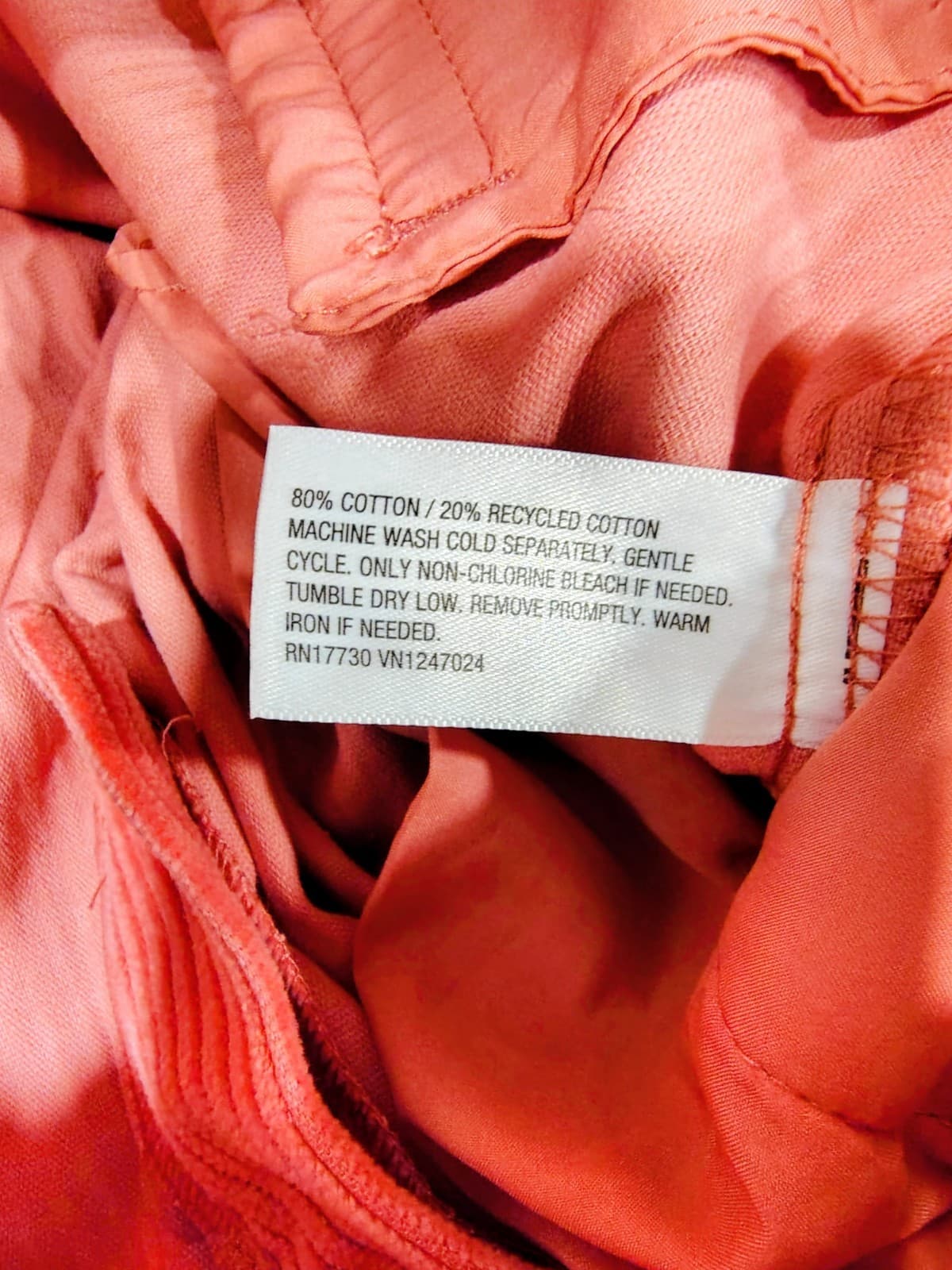 Rowing Blazer Target Women's Rose Corduroy Straight Leg Pants Size 0 NWOT - Thumbnail 9