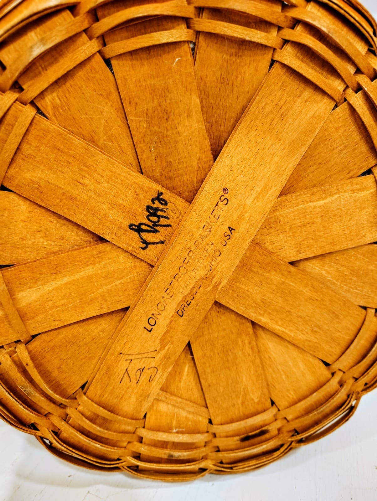 Longaberger 1992 Crisco American Cookie Celebration Basket, Liner, Protector - Thumbnail 7