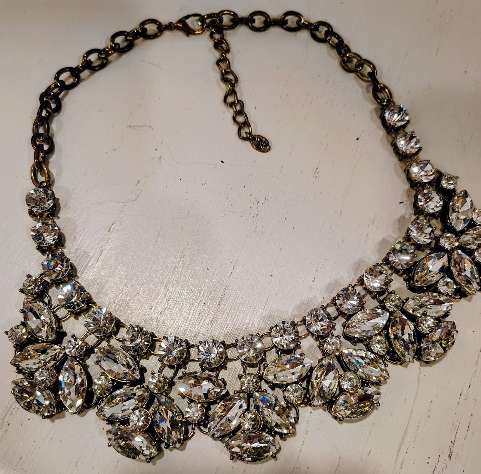 Cara NY Rhinestones Statement Necklace