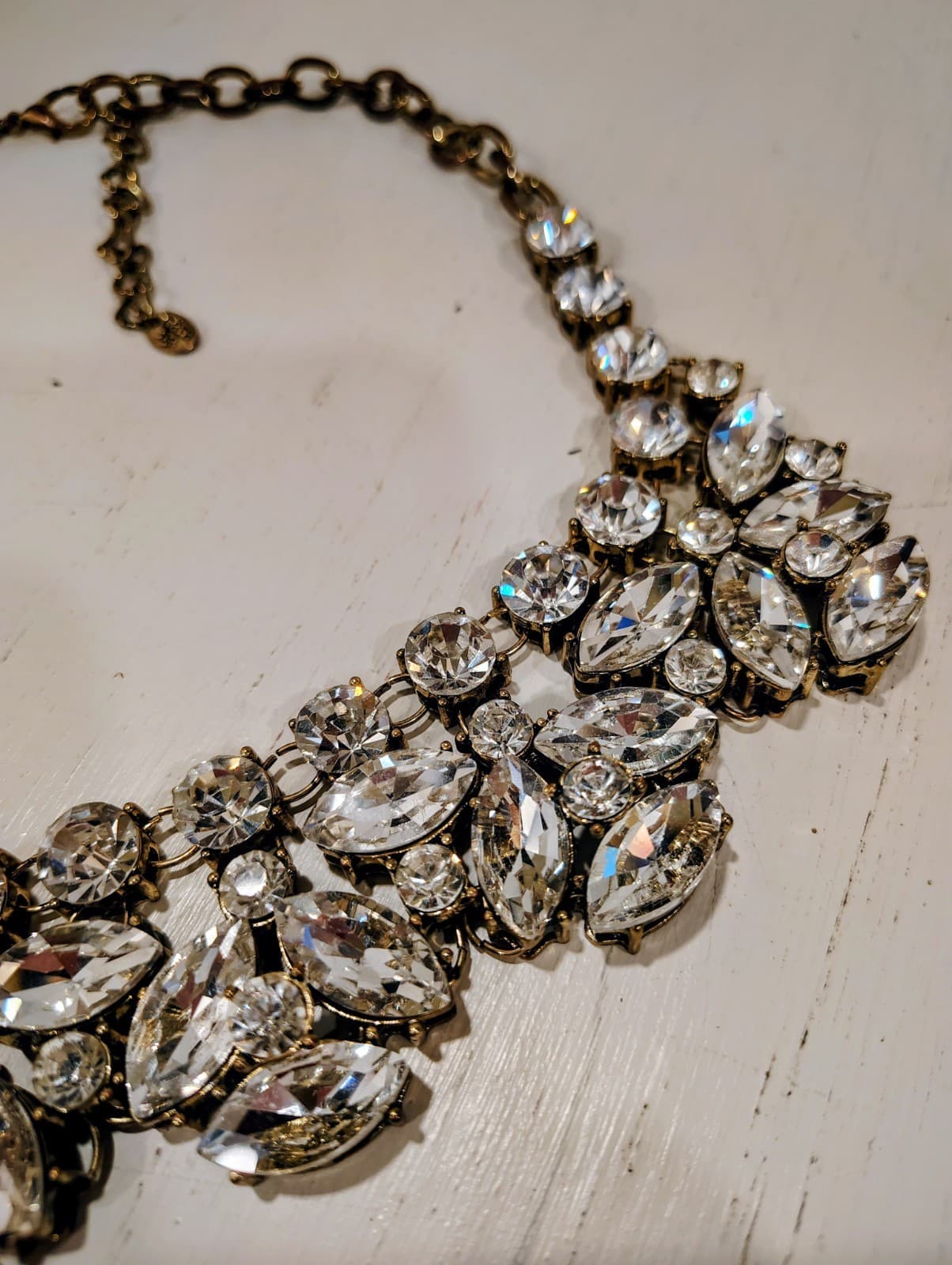 Cara NY Rhinestones Statement Necklace - Thumbnail 3