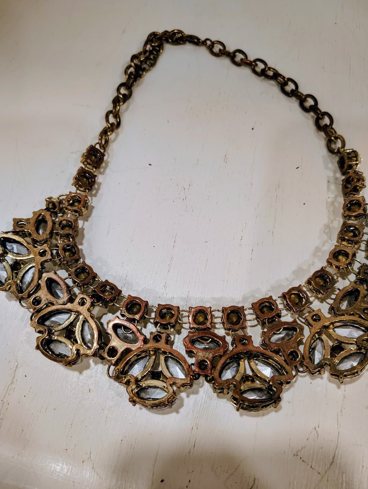 Cara NY Rhinestones Statement Necklace - Thumbnail 8