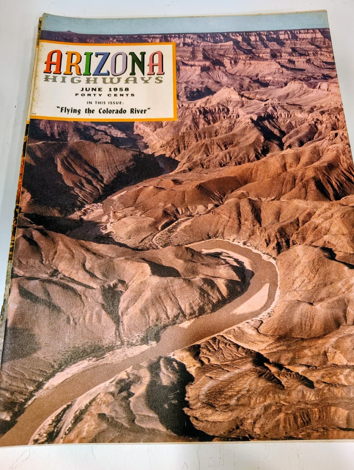 1957-1958 Arizona Highways Collection, 11 Total Issues, EUC For Age - Thumbnail 5