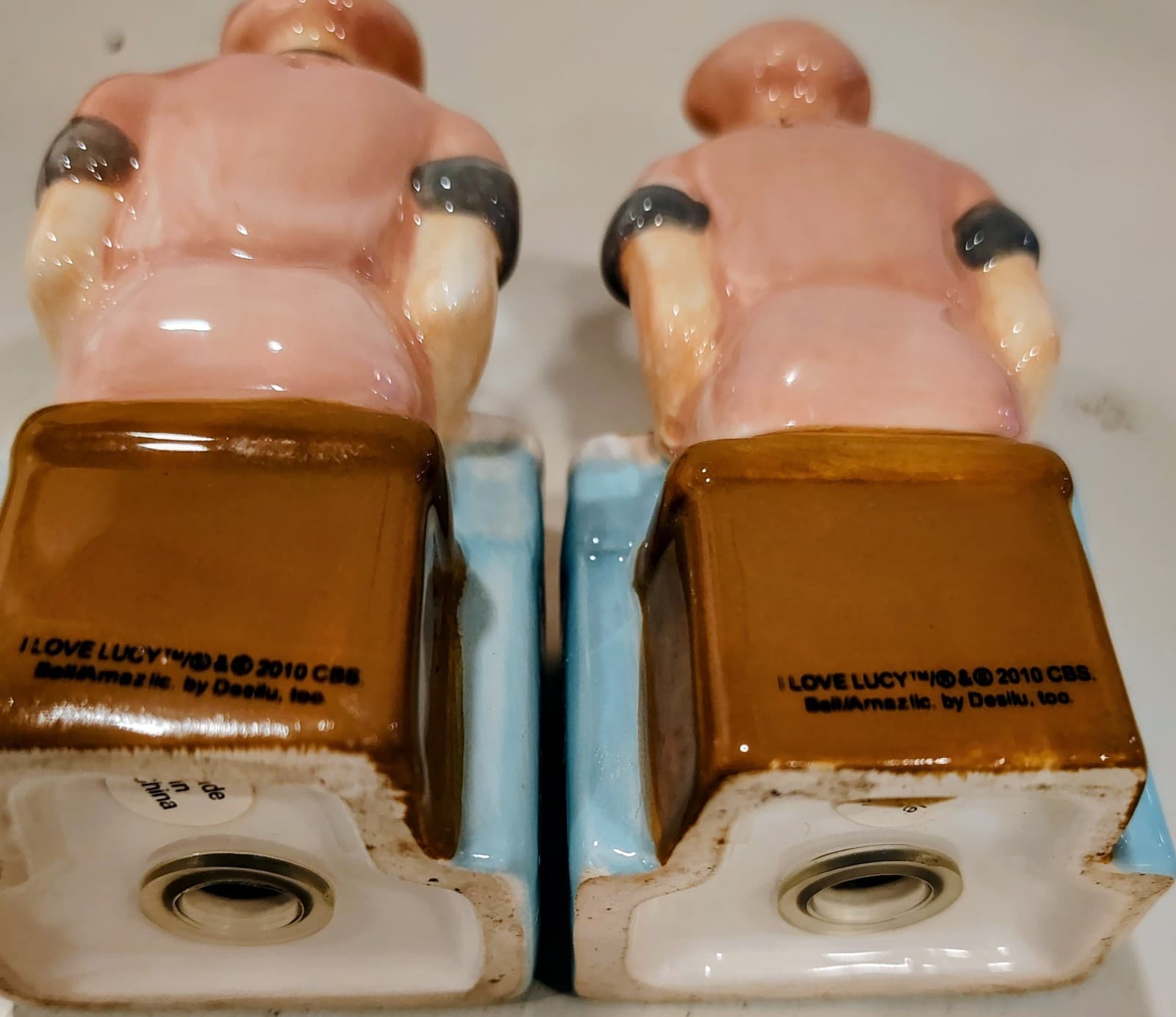 I Love Lucy Chocolate Factory, 1996 Salt And Pepper Shakers - Thumbnail 5