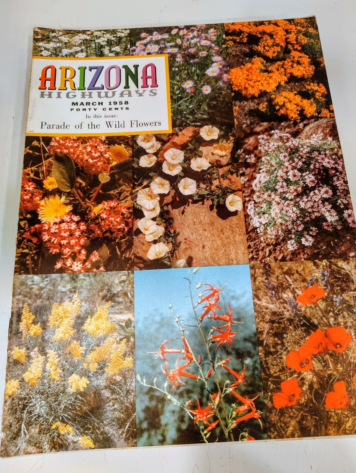 1957-1958 Arizona Highways Collection, 11 Total Issues, EUC For Age - Thumbnail 6