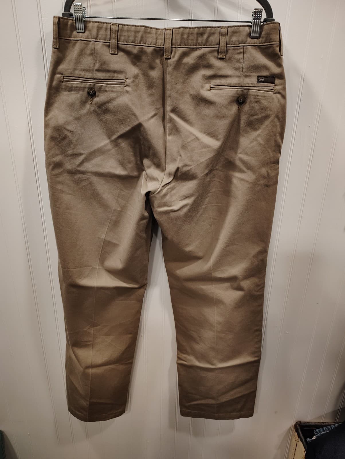 Lee Men's Straight Leg Regular Fit Comfort Woven Pants, 36x32 GUC - Thumbnail 3