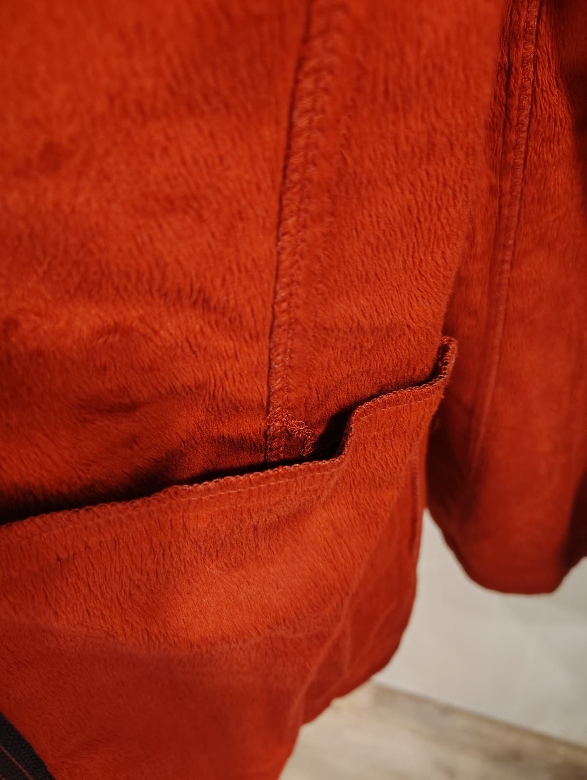Free Country Women's Hooded Super Softshell Fall Jacket Etched Red EUC Large - Thumbnail 12