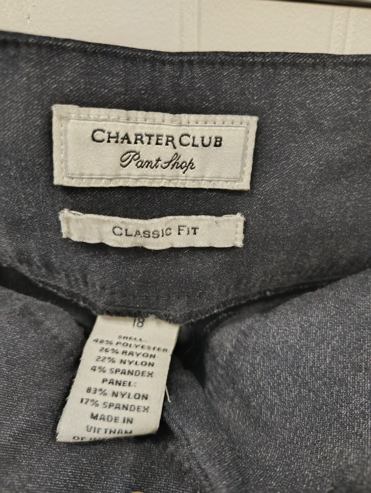 Charter Club Pants Shop Women's Stretch Dress Pants Size 18 EUC - Thumbnail 5