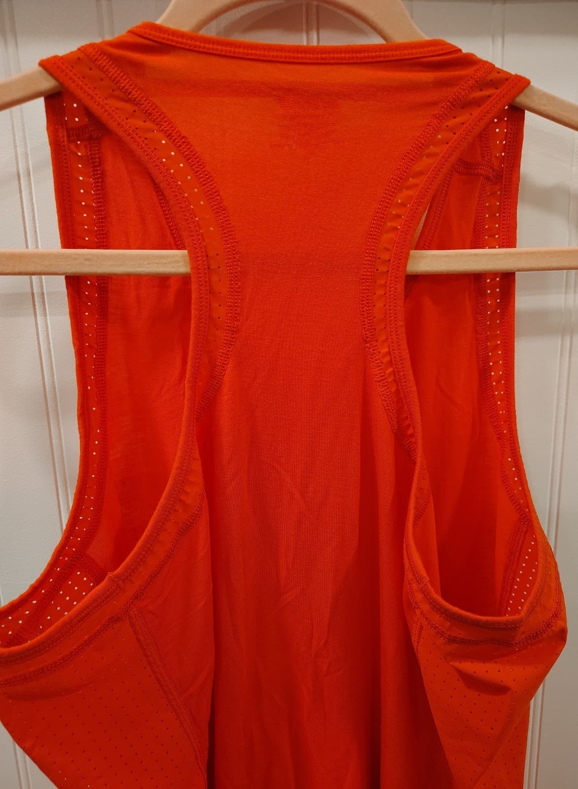 Avia Racerback Workout Tank Top Women's Large, Orange - Thumbnail 5