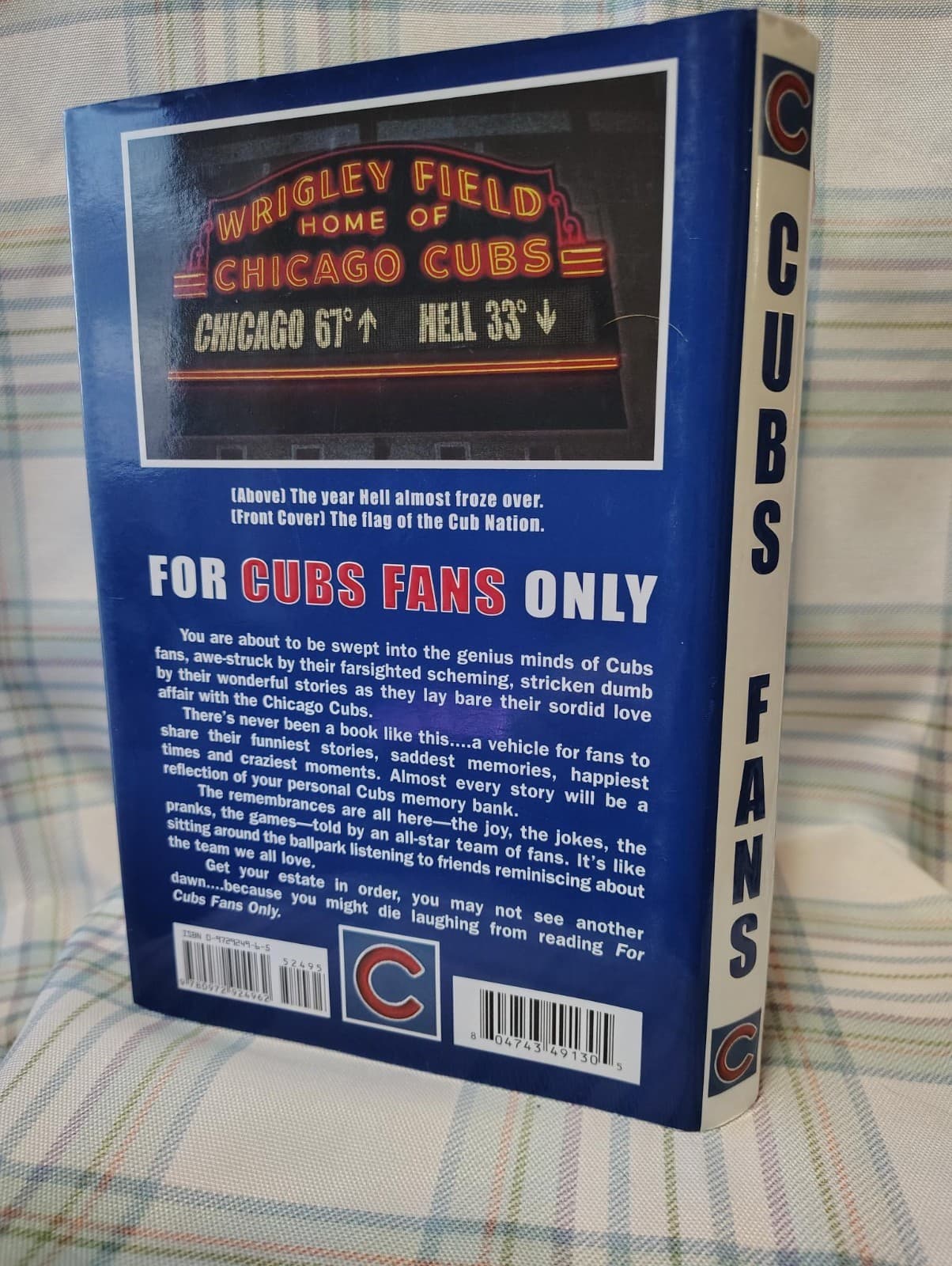 For Cubs Fans Only! by Rich Wolfe (2003, Hardcover) - Thumbnail 7