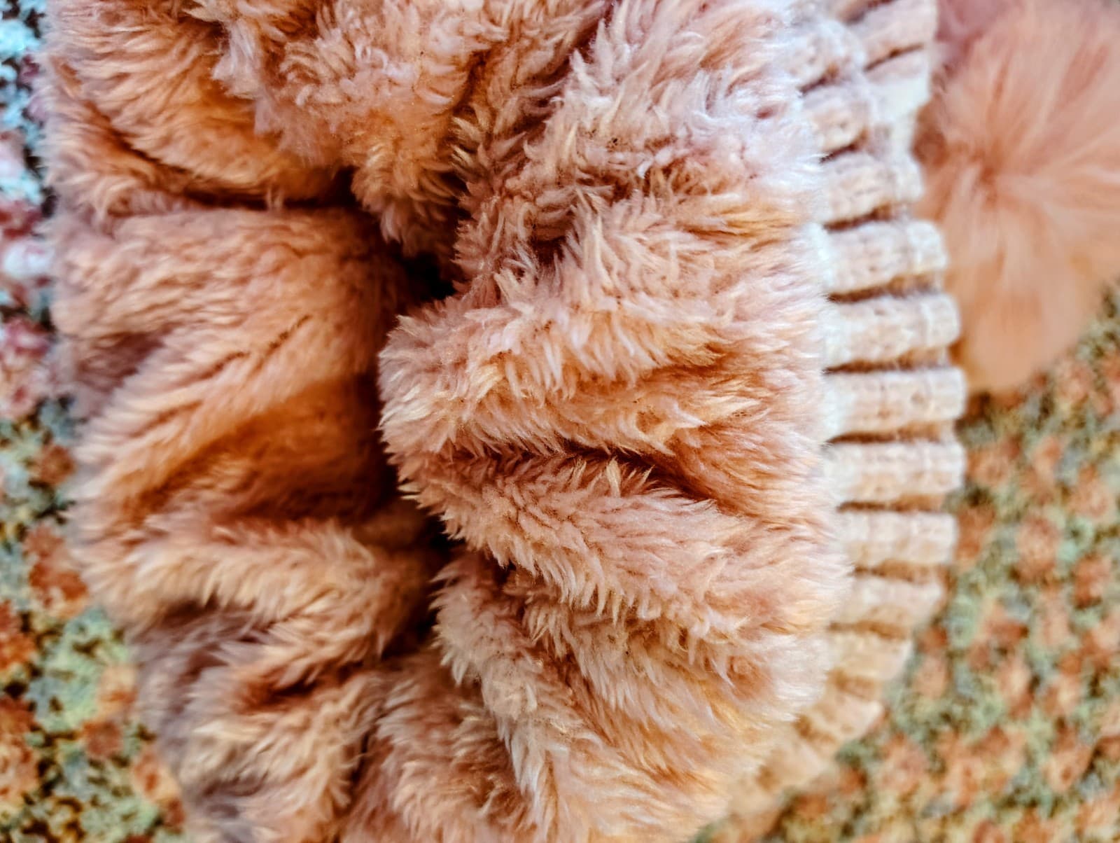 NWT Pink Fizzy Fleece Lined Beanie Hat LOVE - Thumbnail 6