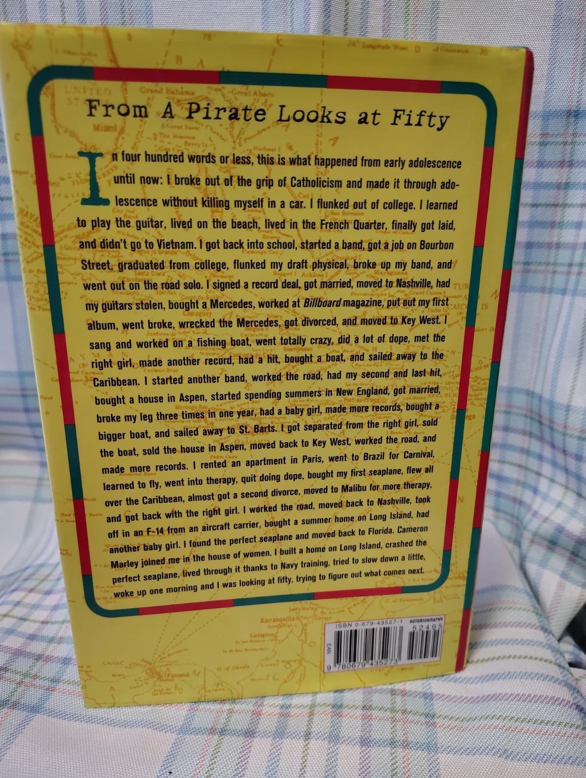 Jimmy Buffett: A Pirate Looks at Fifty, Hardcover, Good condition, 1998 - Thumbnail 5