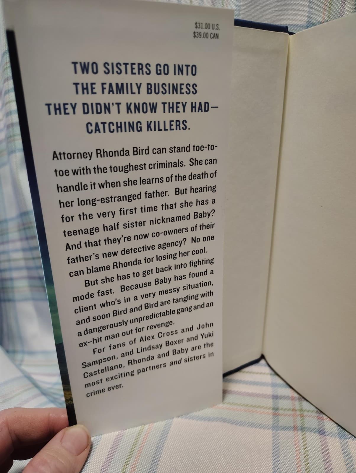 2 Sisters Detective Agency by James Patterson and Candice Fox (2021, Hardcover) - Thumbnail 7