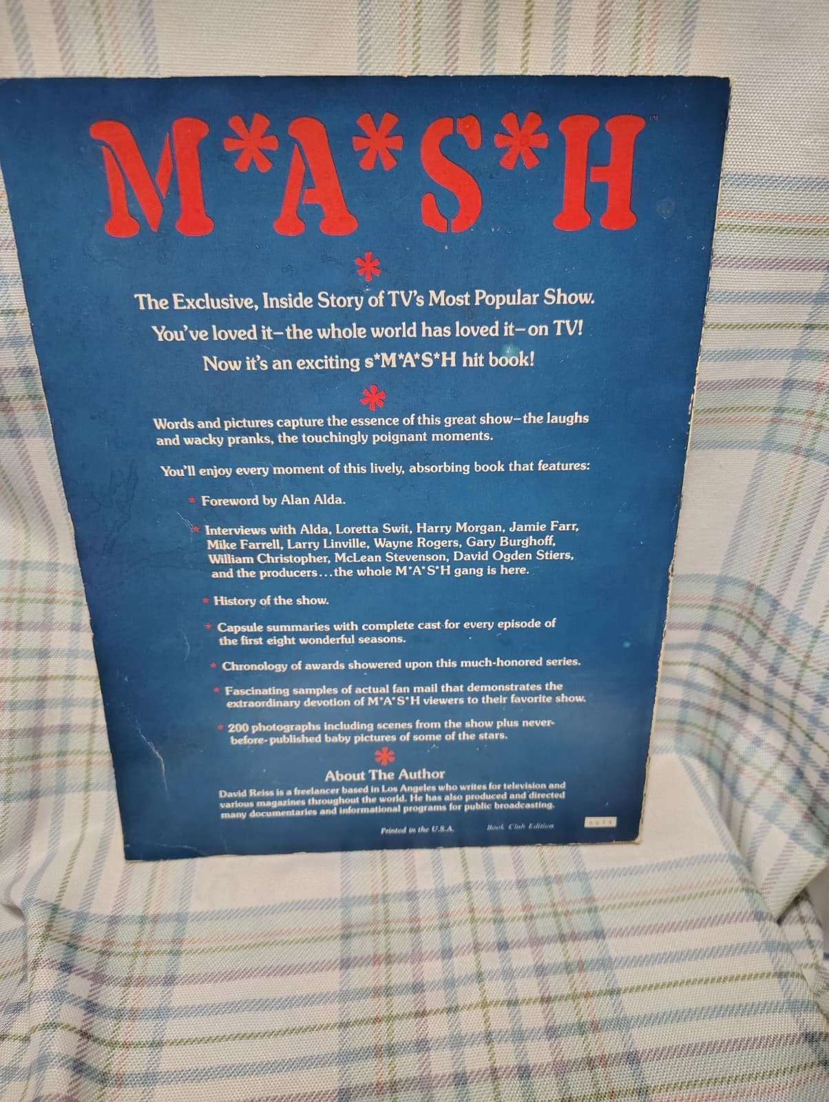 Collectible M*A*S*H Exclusive Inside Story Book By David S. Reiss (1980) - Thumbnail 4