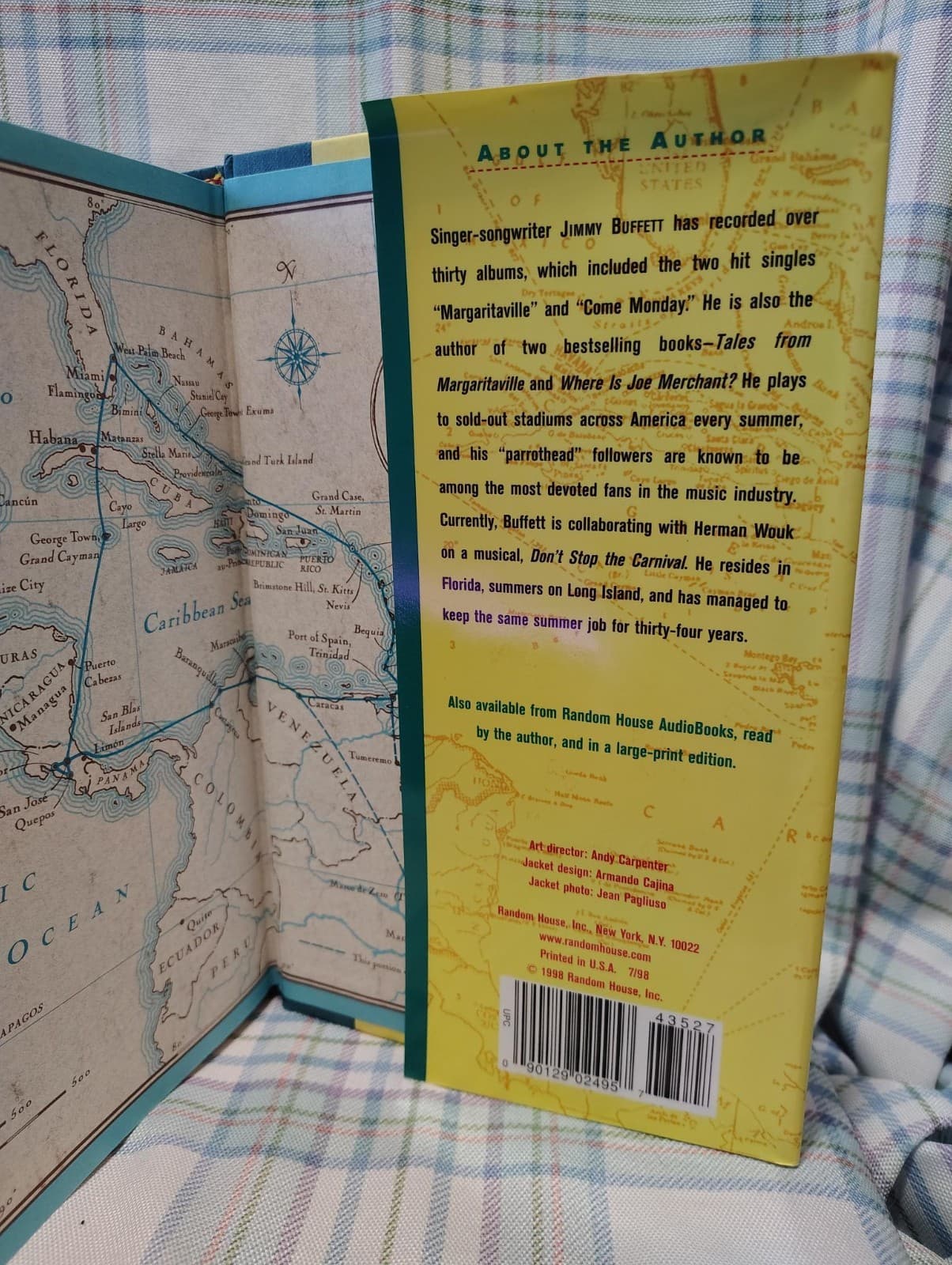 Jimmy Buffett: A Pirate Looks at Fifty, Hardcover, Good condition, 1998 - Thumbnail 6