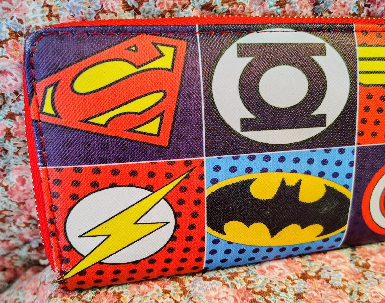 NWT Heimish DC Comics, Marvel, Wallet Zip