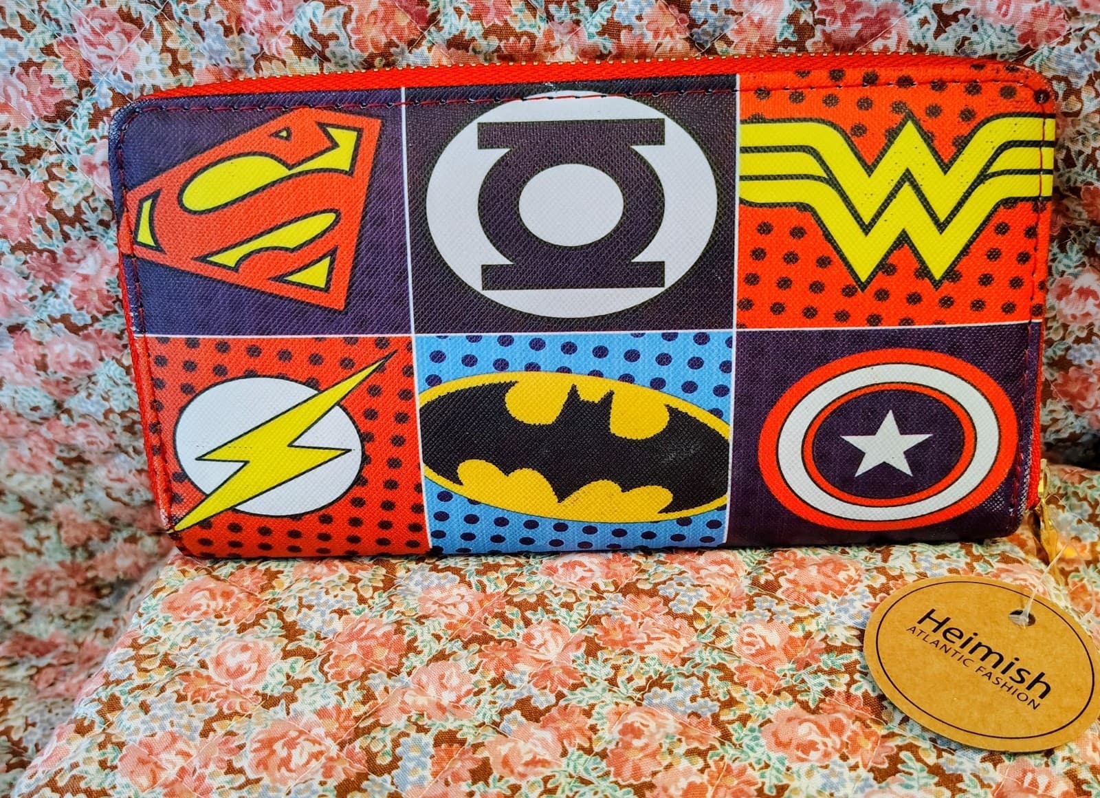 NWT Heimish DC Comics, Marvel, Wallet Zip - Thumbnail 2